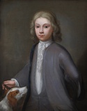 Portrait of a Boy with a Spaniel