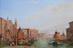 The Grand Canal Looking Towards the Doge’s Palace, Venice