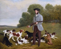 Gamekeeper and Dogs