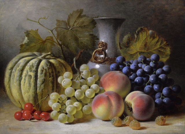 Still Life of Fruit & a Vase