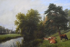 View on the Leam from the Private Estate of Lord Somerville