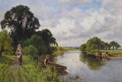 By the River